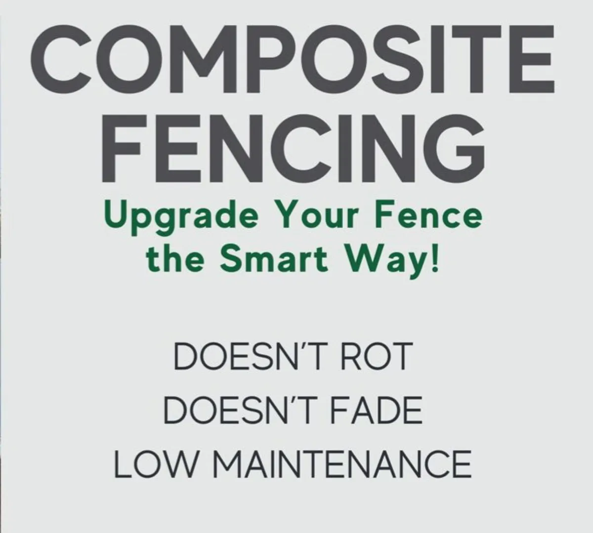 Composite/pvc fencing - Image 3