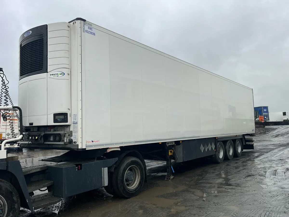 2018 Schmitz twin evap fridge trailer - Image 2