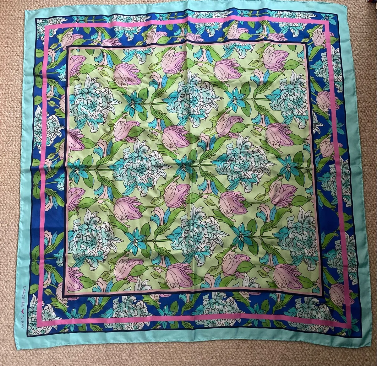 Caroline Duffy Limited Edition silk twill scarf - Image 2