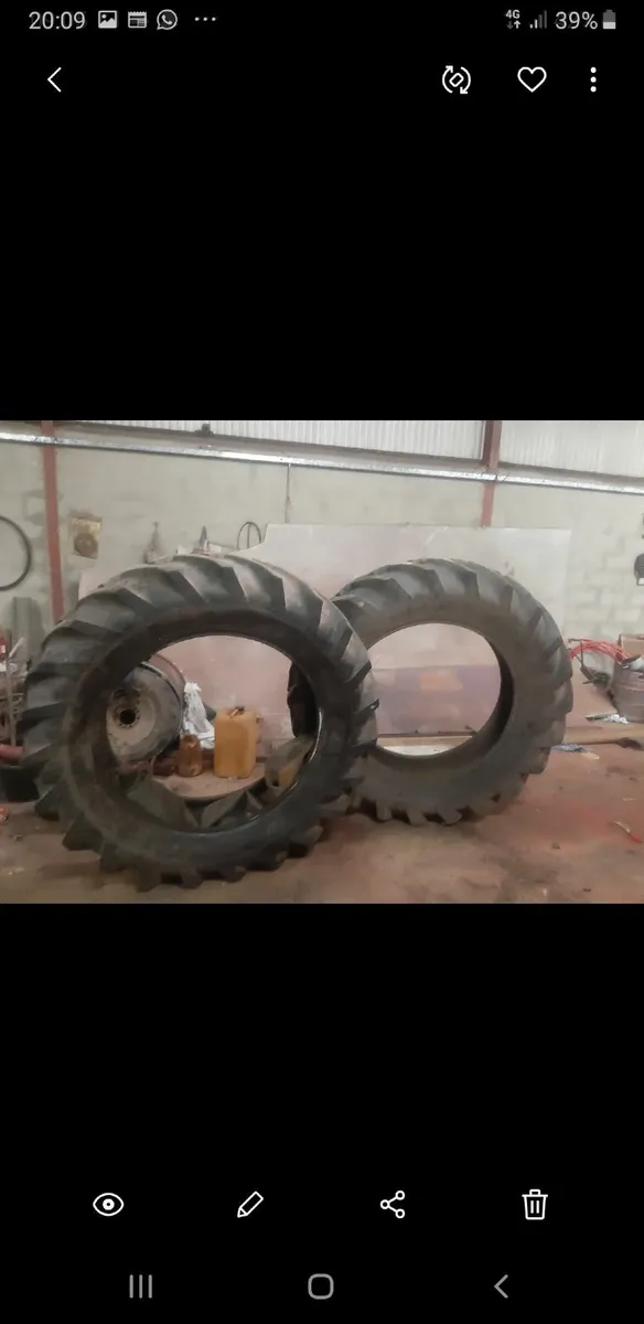2 Barum tractor tyres. As new condition - Image 1