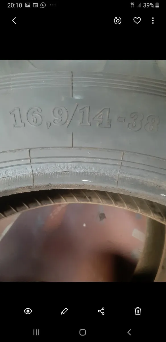 2 Barum tractor tyres. As new condition - Image 2