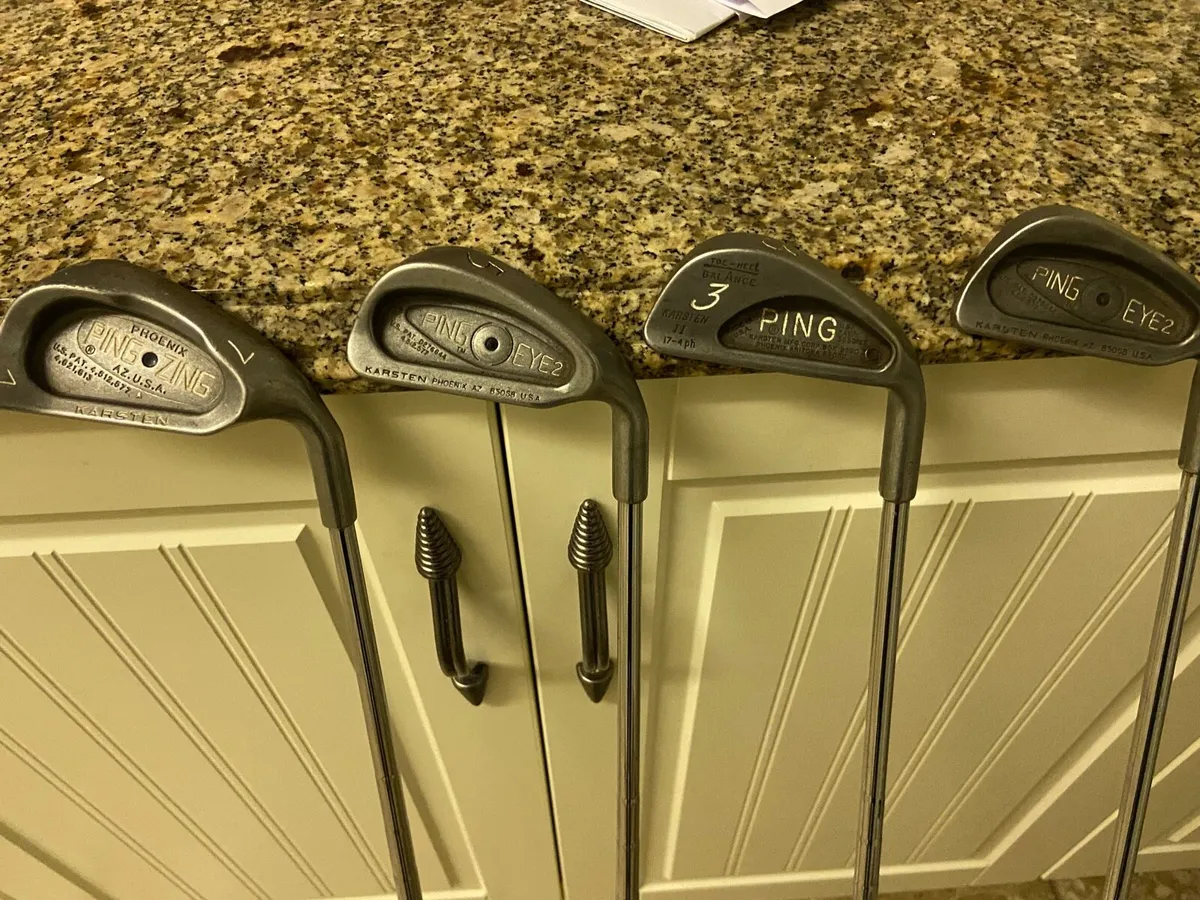 Ping irons.   1. 3. 5. 7. - Image 1