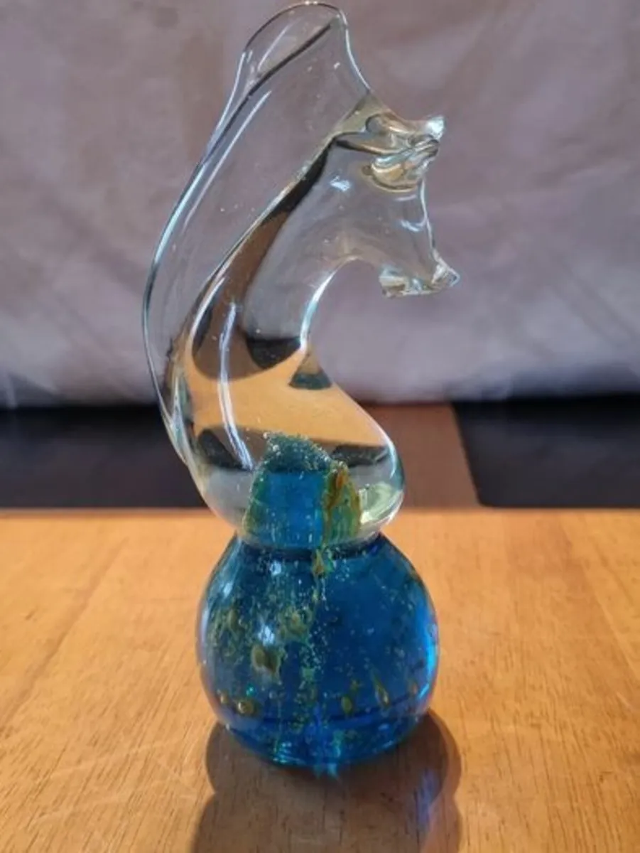 Mdina glass seahorse - Image 1