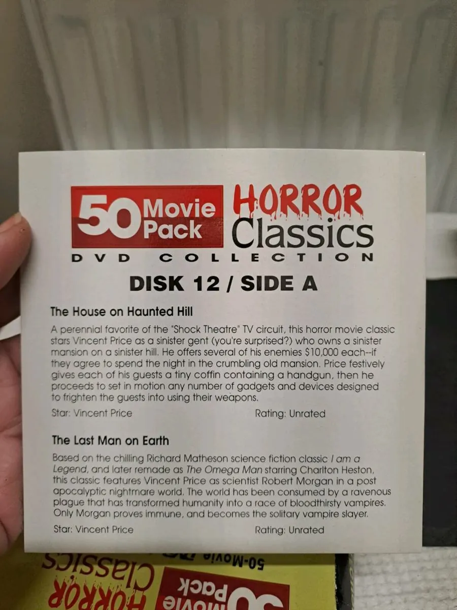 Horror Classics 50 Movie Pack - Image 4