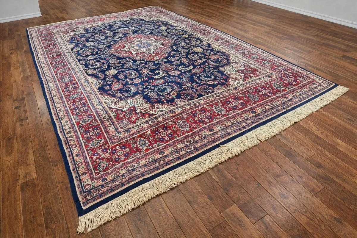 Vintage Hand Knotted Rug - Image 3