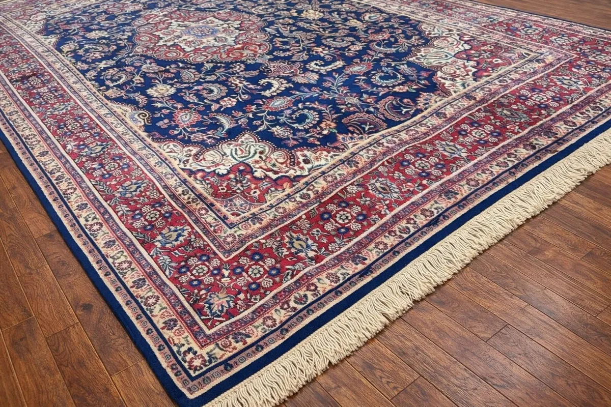 Vintage Hand Knotted Rug - Image 4