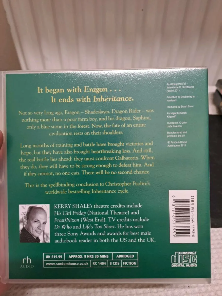 Inheritance – Audiobook (8 CDs, Abridged) - Image 2