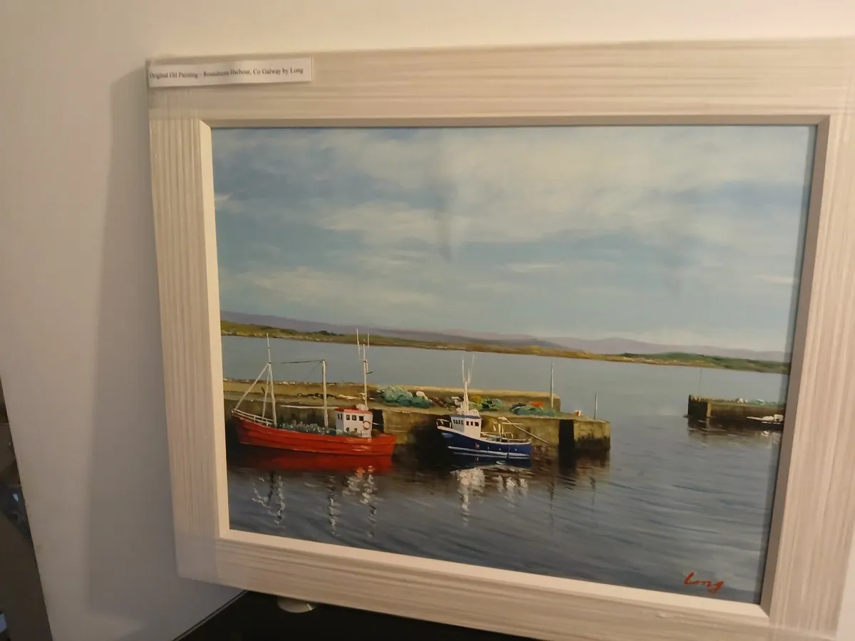 Oil painting original connamara cogalway - Image 4