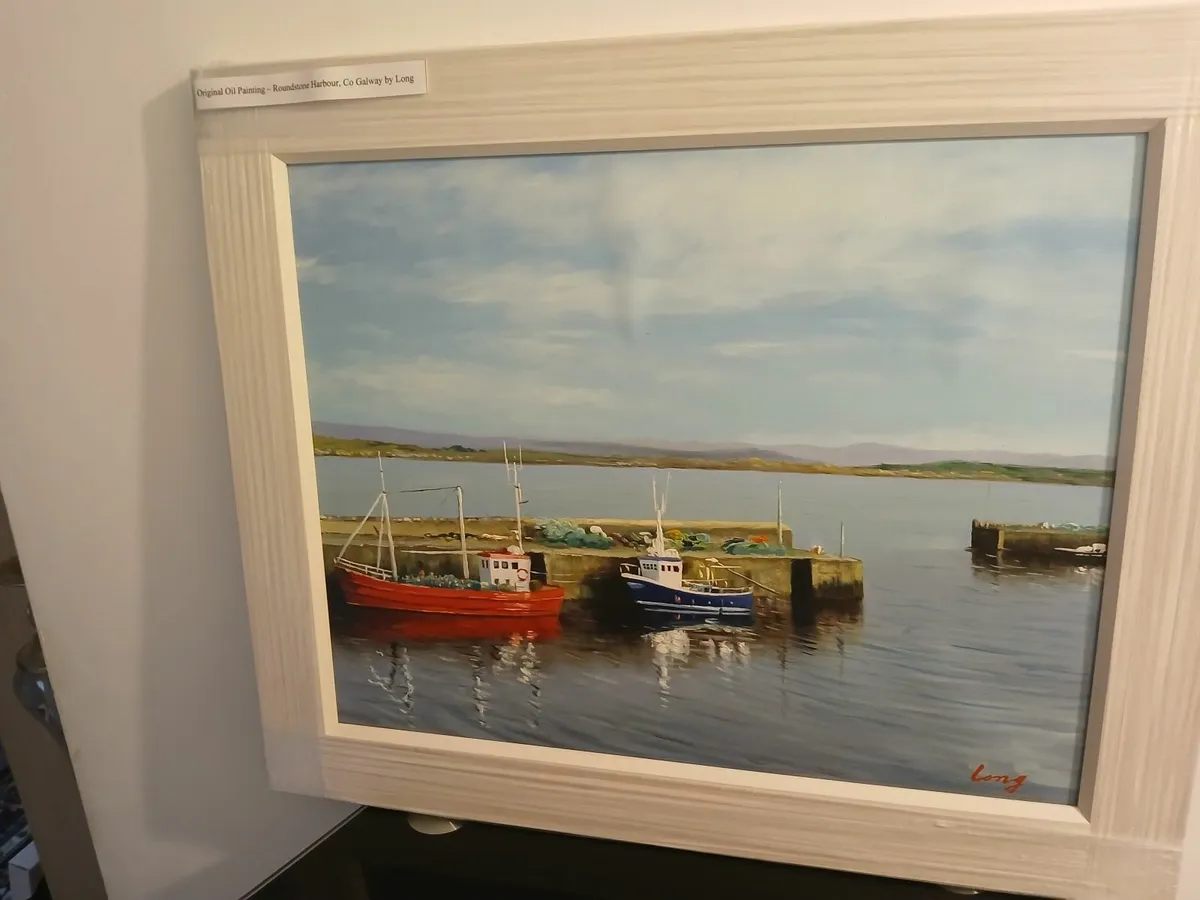 Oil painting original connamara cogalway - Image 3