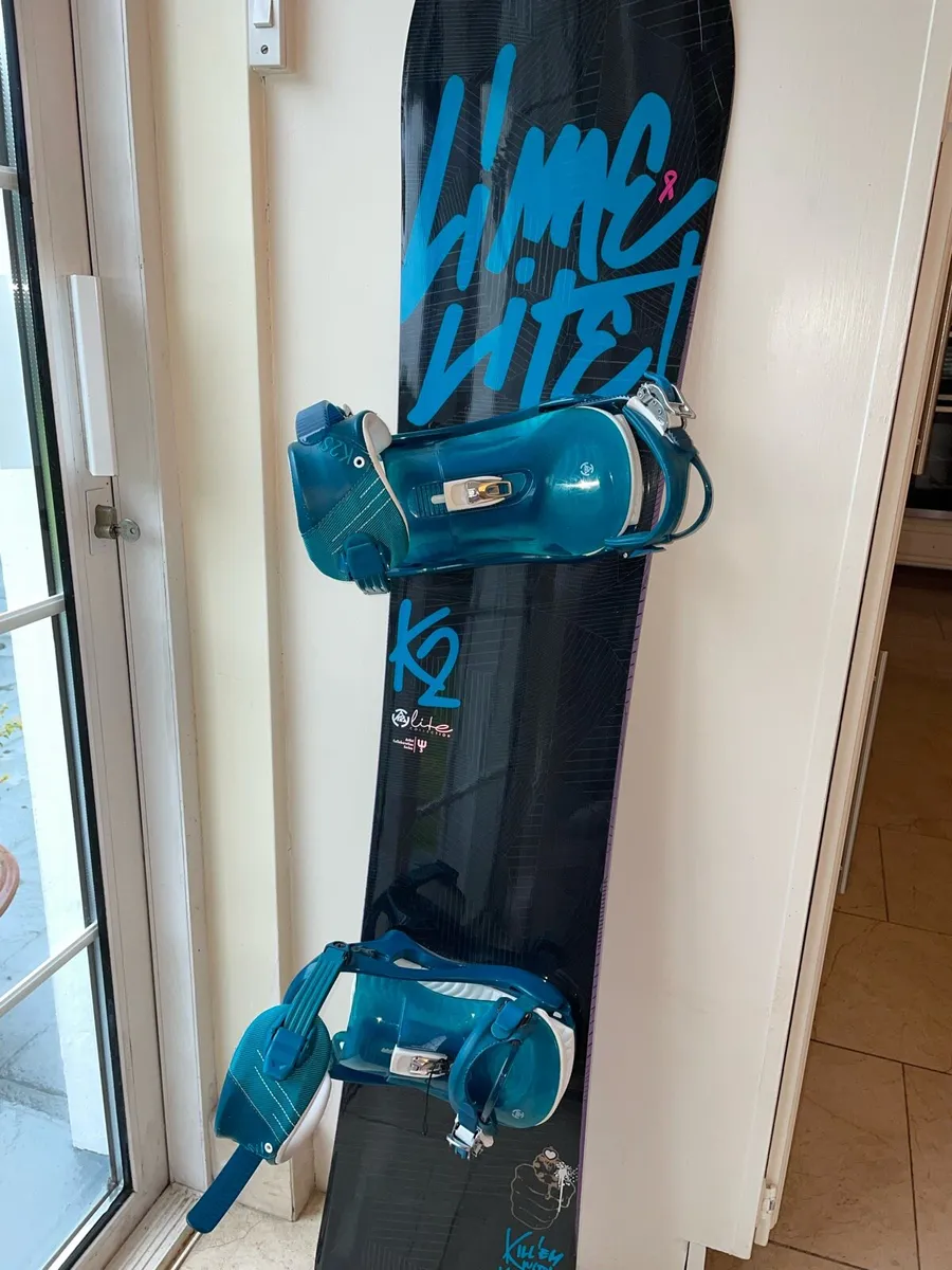 Snowboard & Bindings - K2 Limited Edition - Image 1