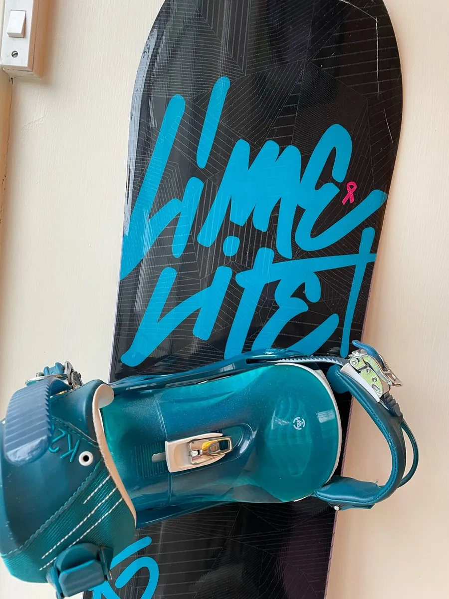 Snowboard & Bindings - K2 Limited Edition - Image 2