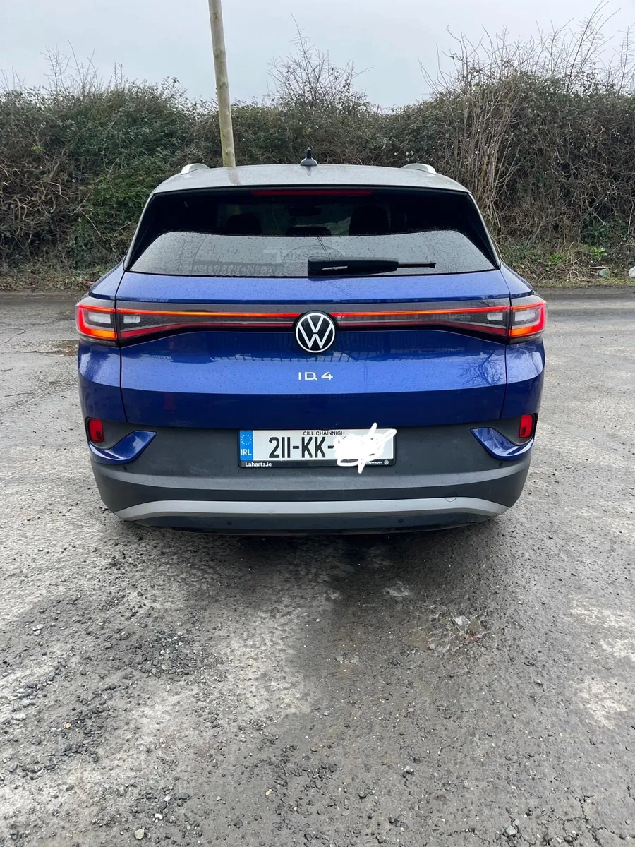 2021 Vw ID 4 1St Edition driving - Image 4