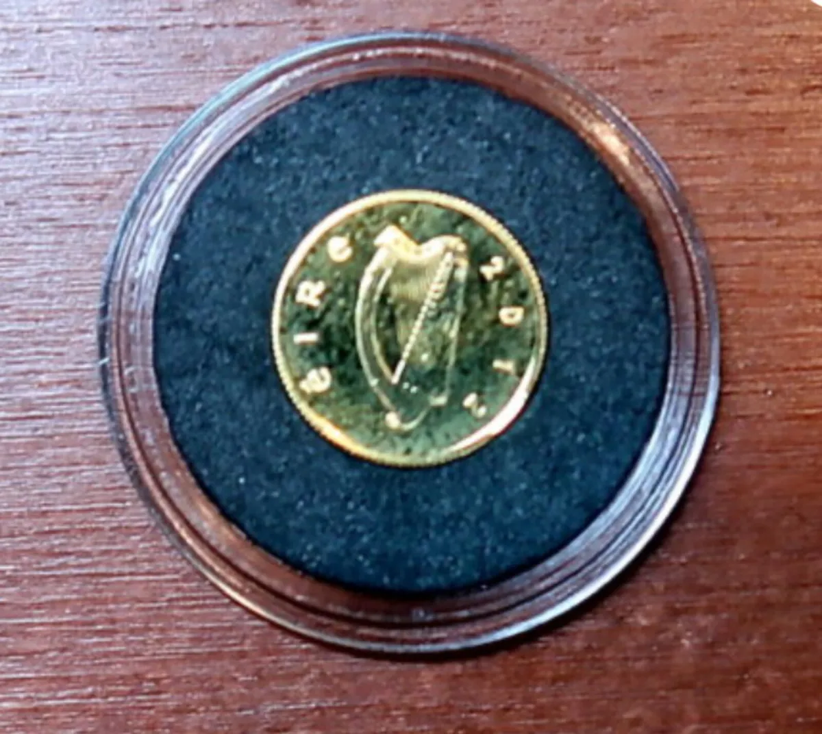 GOLD & SILVER PROOF COIN SET 2012. MICHAEL COLLINS - Image 3