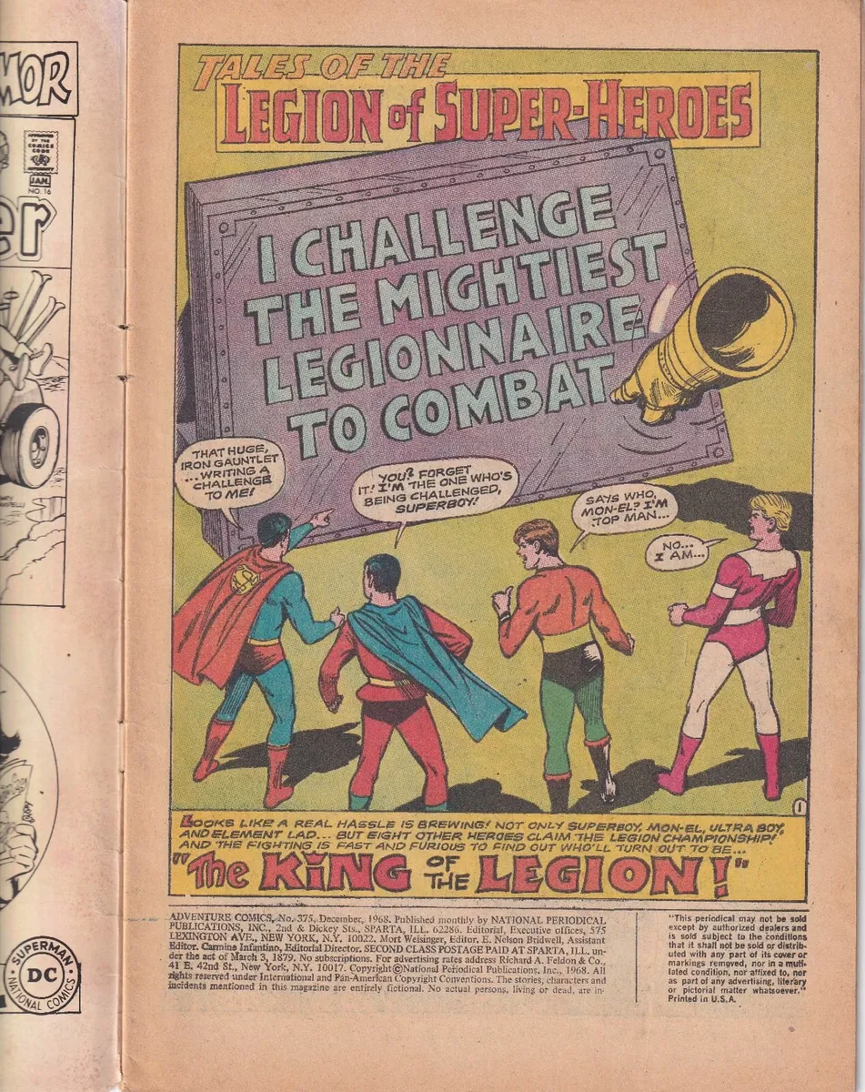 ADVENTURE COMICS #375 Quantum Queen and the Wander - Image 2