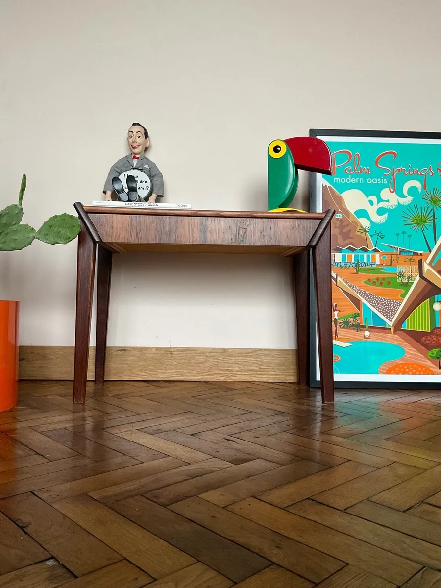 Mid century Danish teak stock sideboards drawers - Image 4