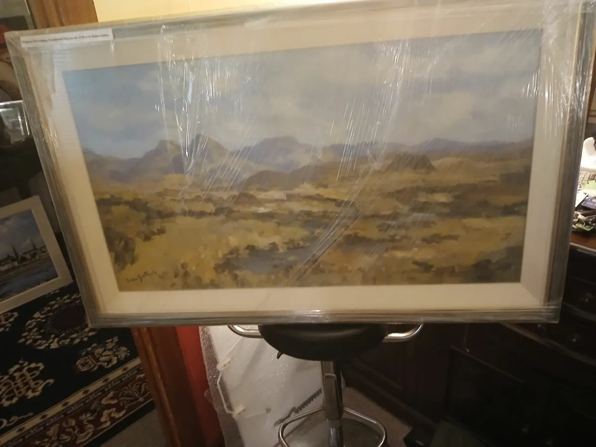 Original oil painting 🖼 framed connamara - Image 1