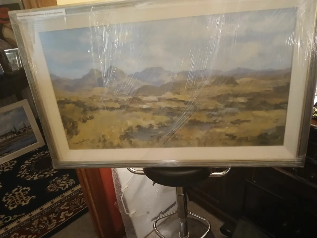 Original oil painting 🖼 framed connamara - Image 2