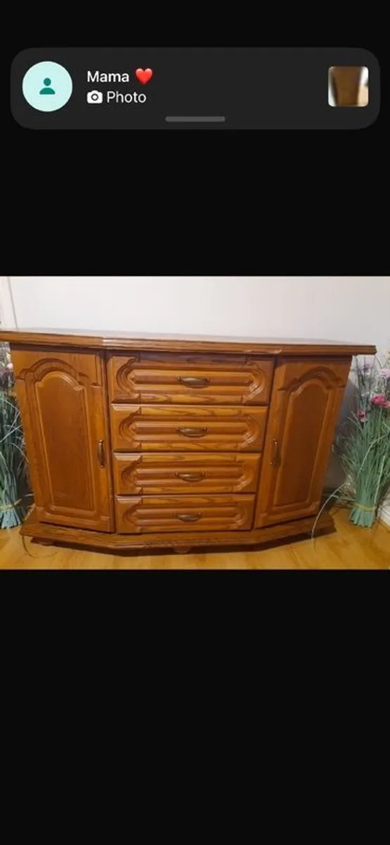 Vintage Chesnut Dresser - Image 1