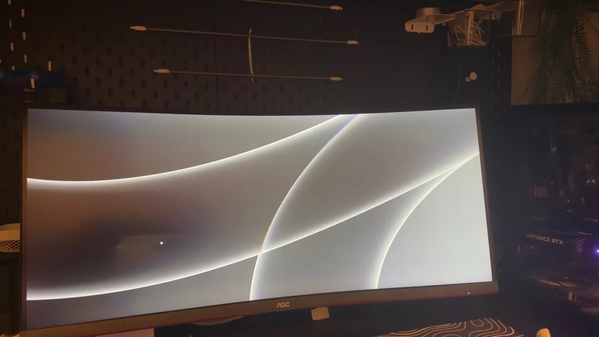 4k 144hz 34 inch monitor - Image 1