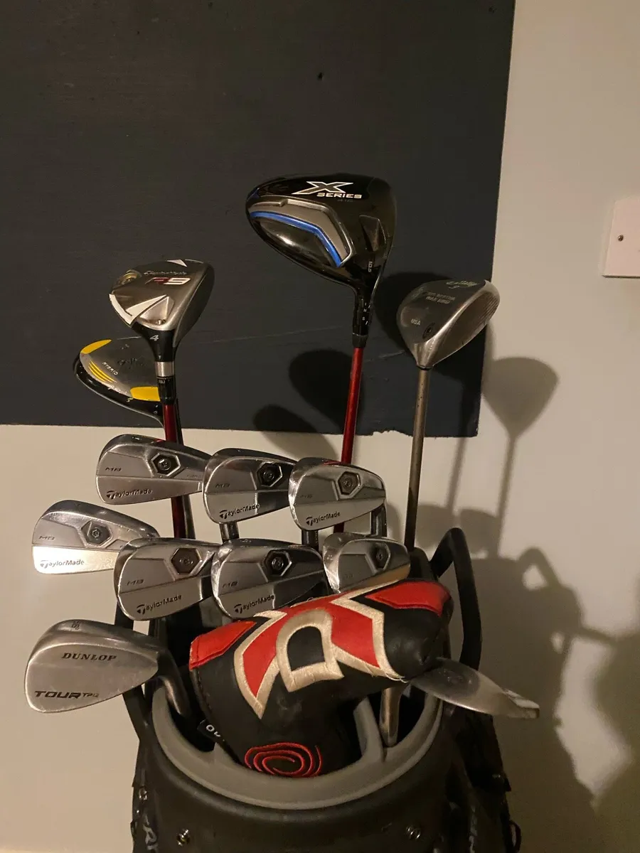 14 club golf set and Taylormade bag - Image 1