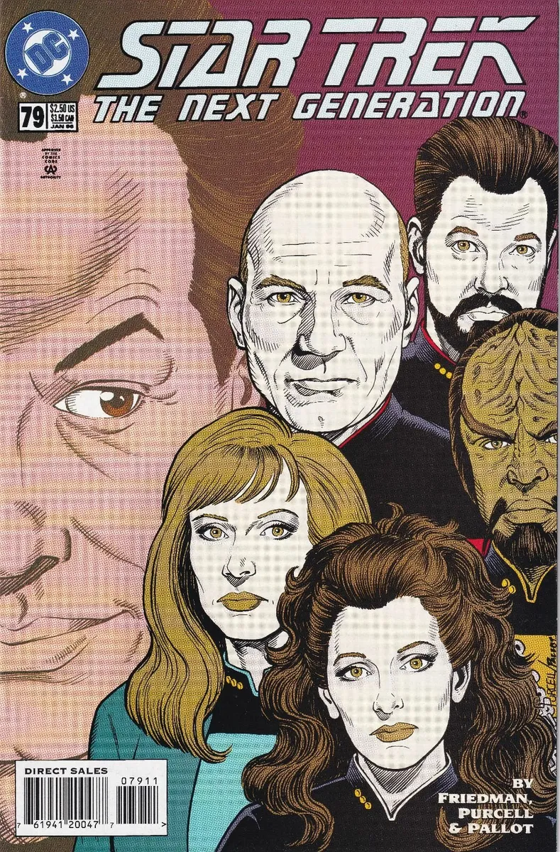 STAR TREK THE NEXT GENERATION #79 Q APP 1996 DC - Image 1