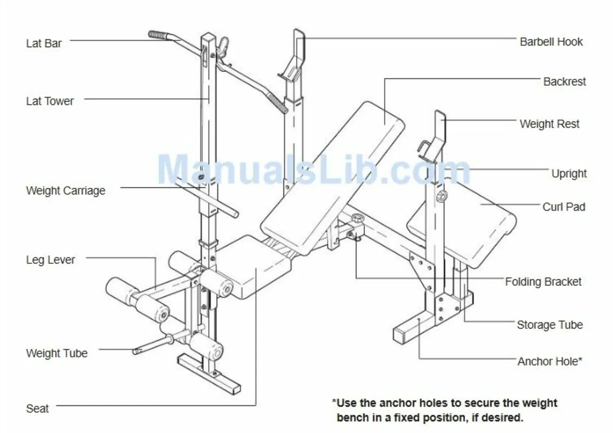 WeiderPro 435 Bench - Image 1