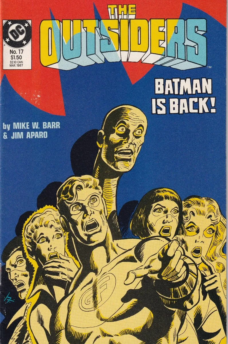 THE OUTSIDERS #17 BATMAN IS BACK 1987 DC - Image 1