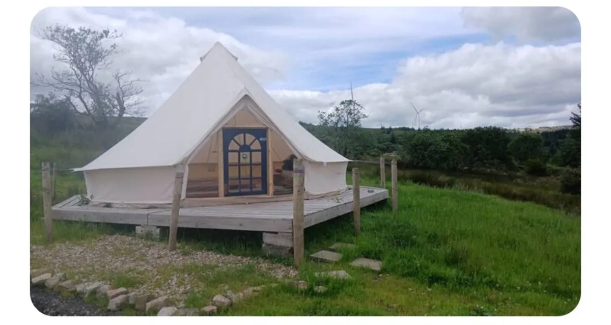 Bell Tent, Stove, Floor and Base - Image 1