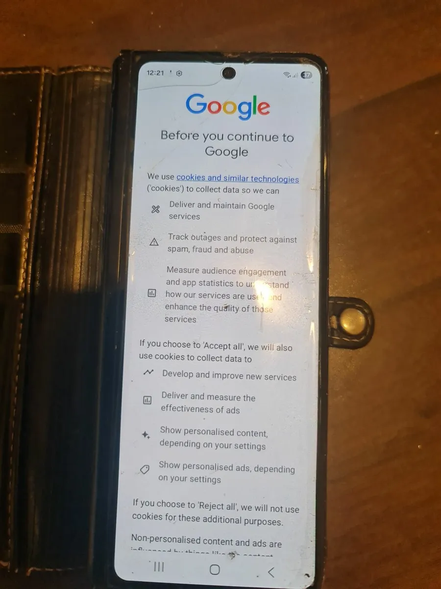 Samsung fold 3 suitable parts or repair - Image 1