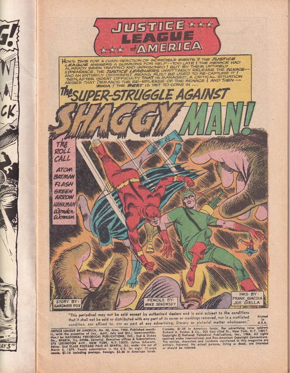 JUSTICE LEAGUE OF AMERICA #45 - Image 2