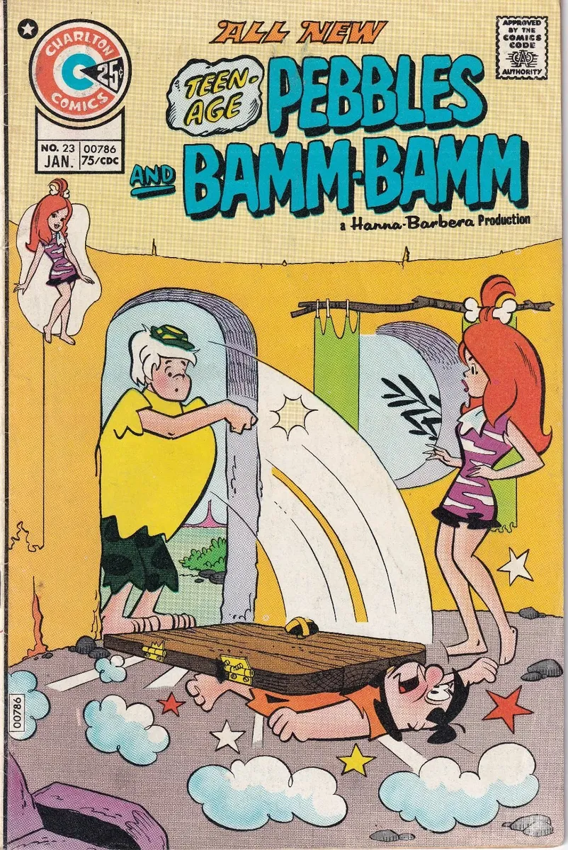 PEBBLES AND BAMM-BAMM #23 Spook to Me (1975) - Image 1