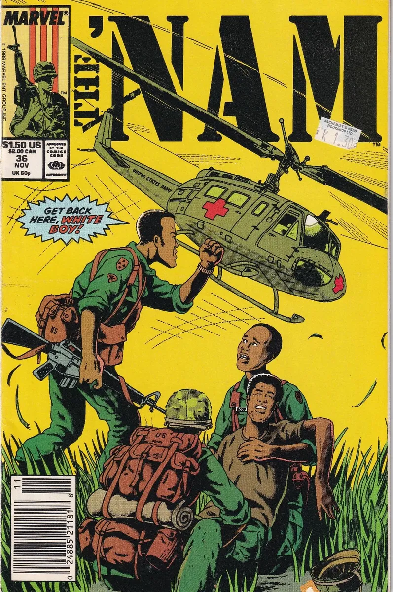 THE ’NAM #36 (1989) MARVEL COPPER AGE COMIC - Image 1