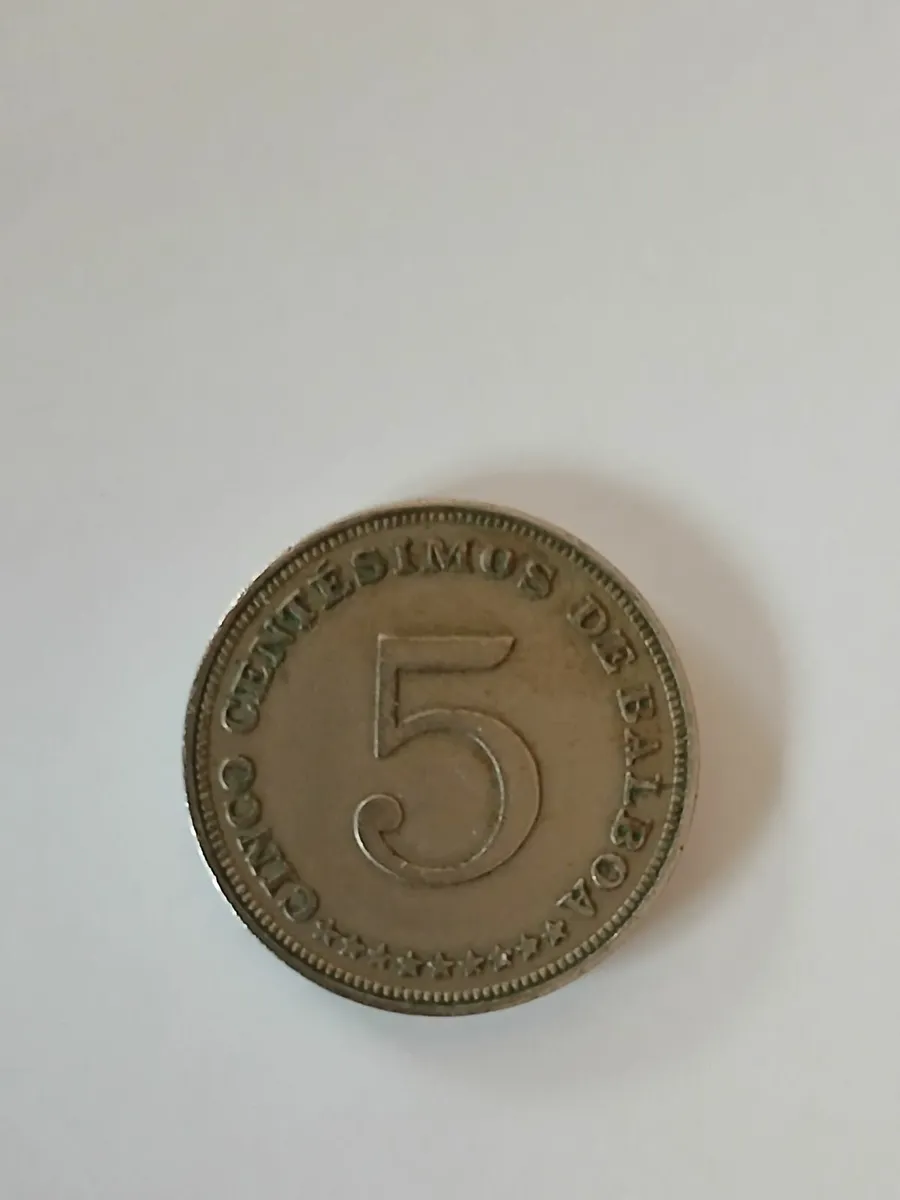 1966 panama coin - Image 1