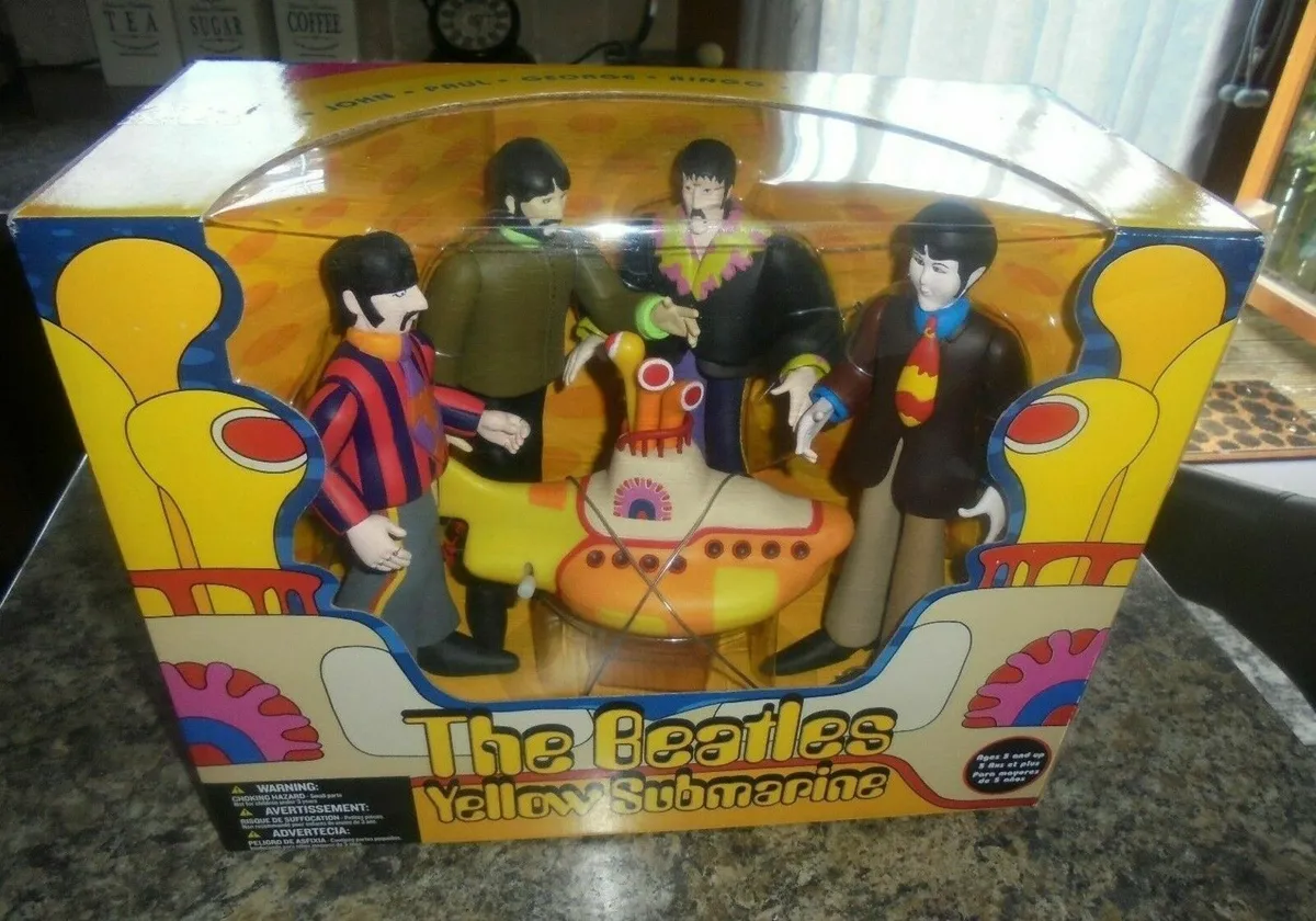 Beatles - boxed, yellow submarine. figures - Image 4