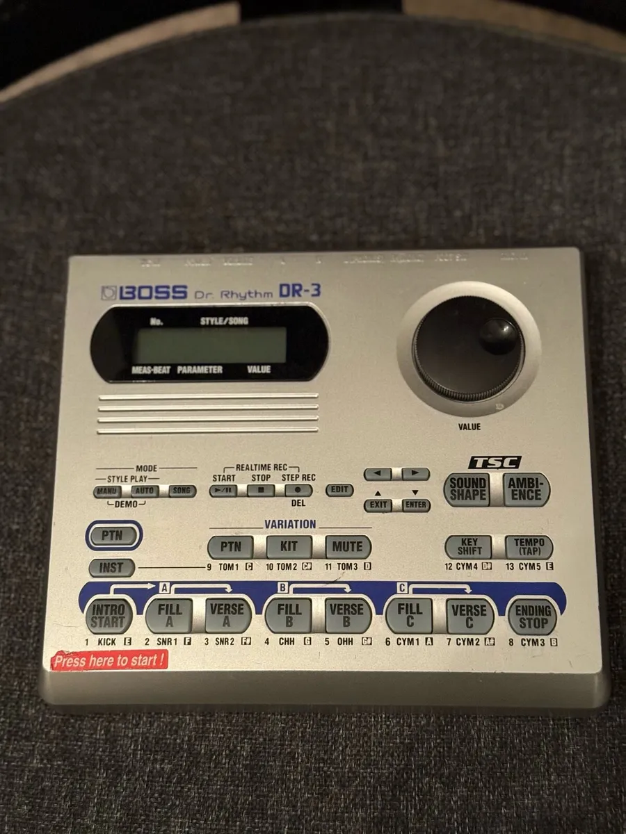 Boss Dr-3 Drum Machine - Image 1