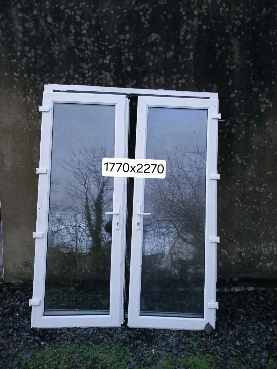 HIGH QUALITY UPVC FRENCH DOUBLE DOORS FOR SALE - Image 1
