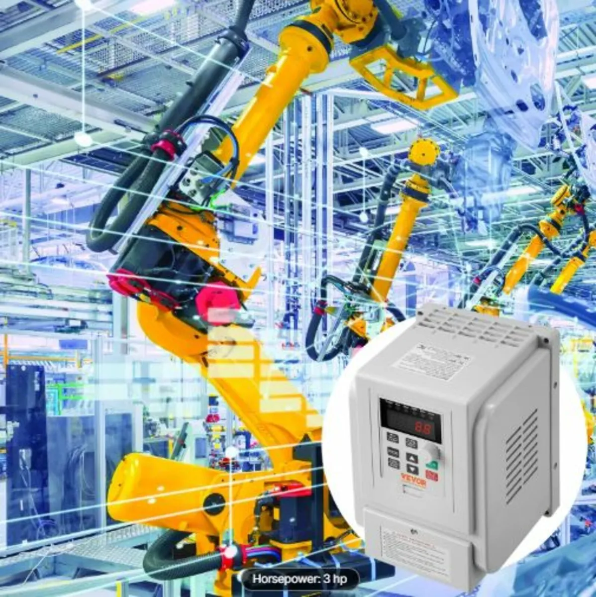 VFD 2.2KW 10A 3HP Variable Frequency Drive for 3 - Image 4