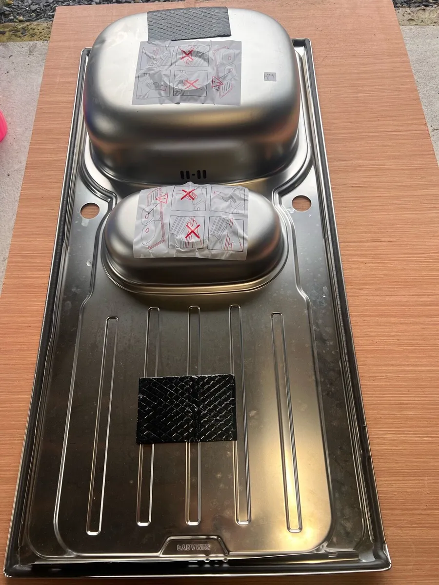 Kitchen sinks. Stainless steel Italian branded - Image 4