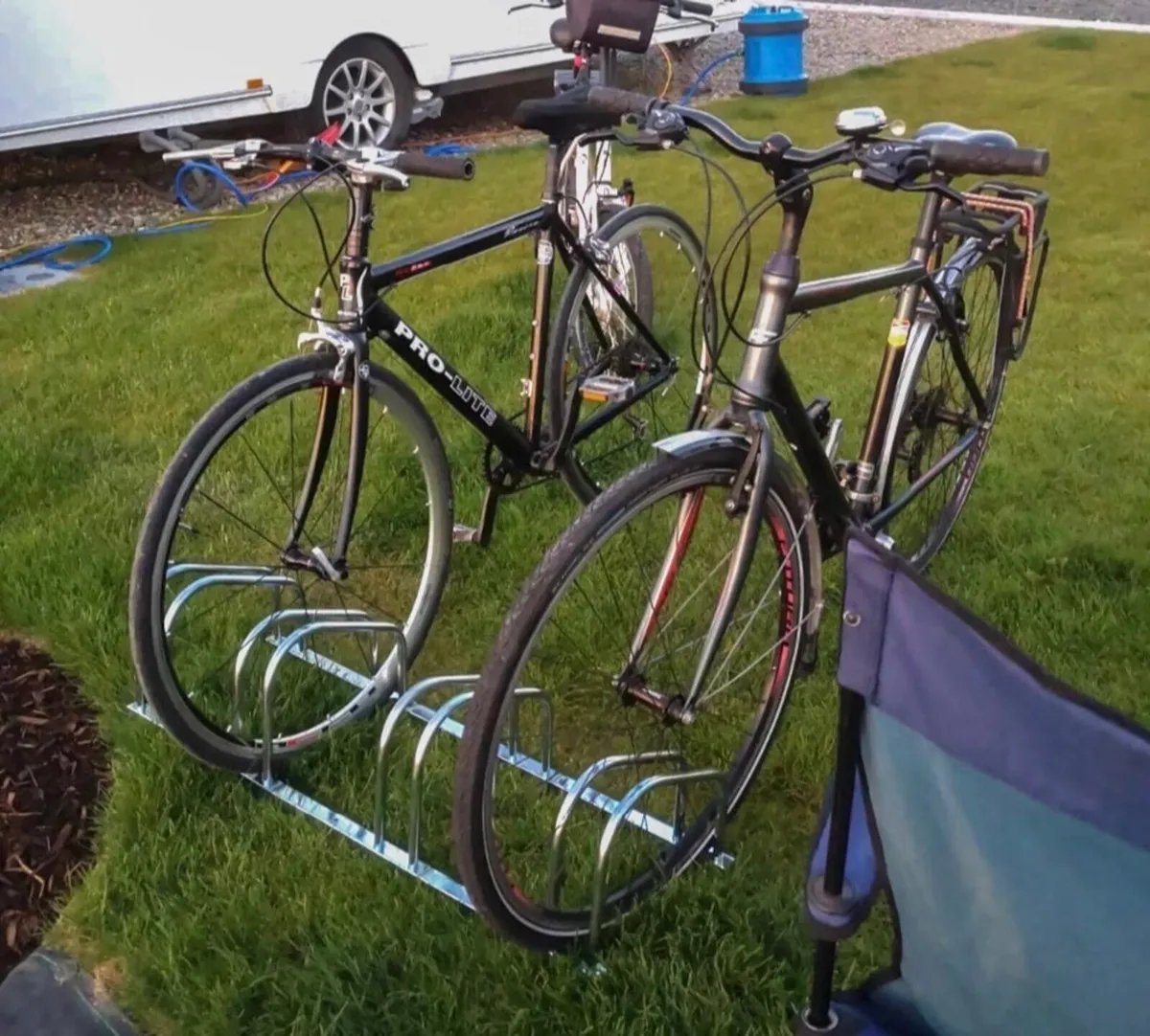 Bicycle Parking Stand Steel Pipe Bike Rack - Image 3