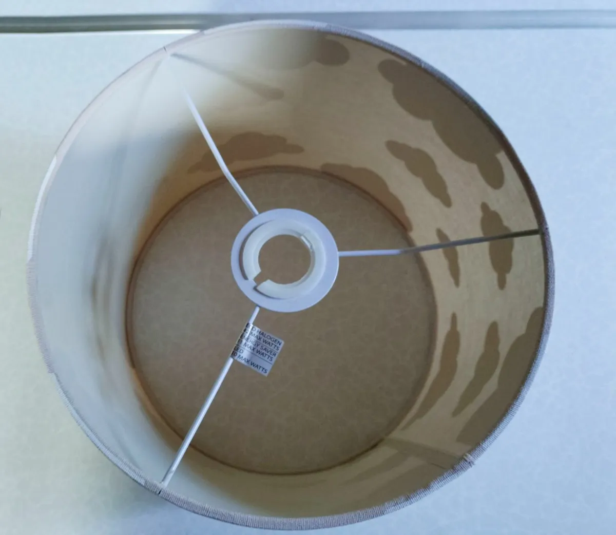 BEDROOM LAMP SHADE (CLOUD DESIGN). - Image 4