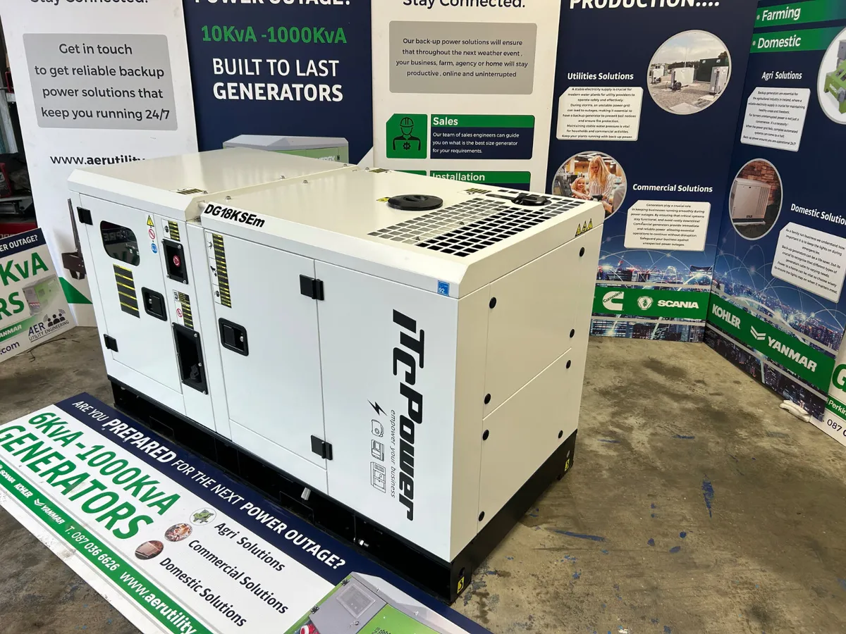 ITC 18kva 230v Generator - Image 2