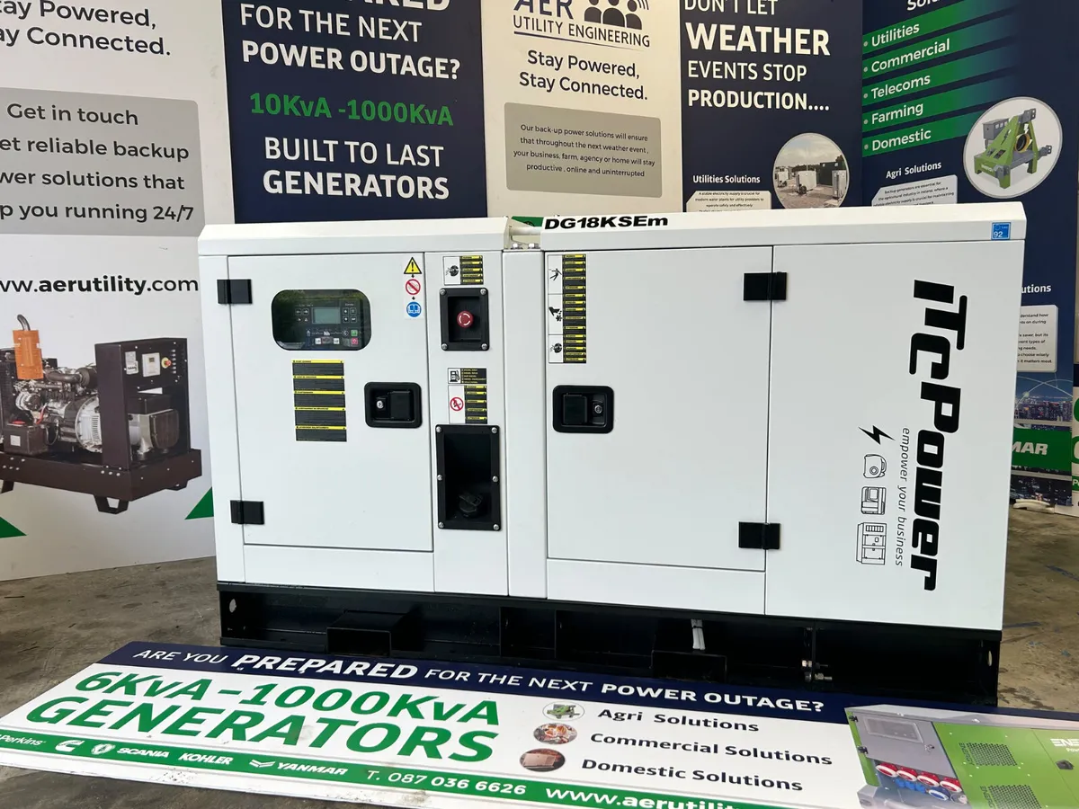ITC 18kva 230v Generator - Image 1