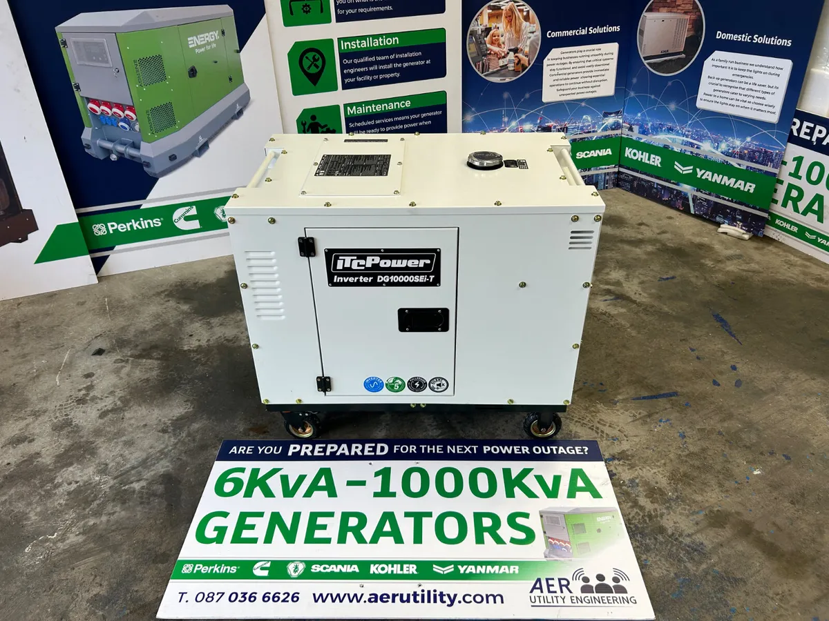 ITC DG10000SEi-T Diesel Generator - Image 2