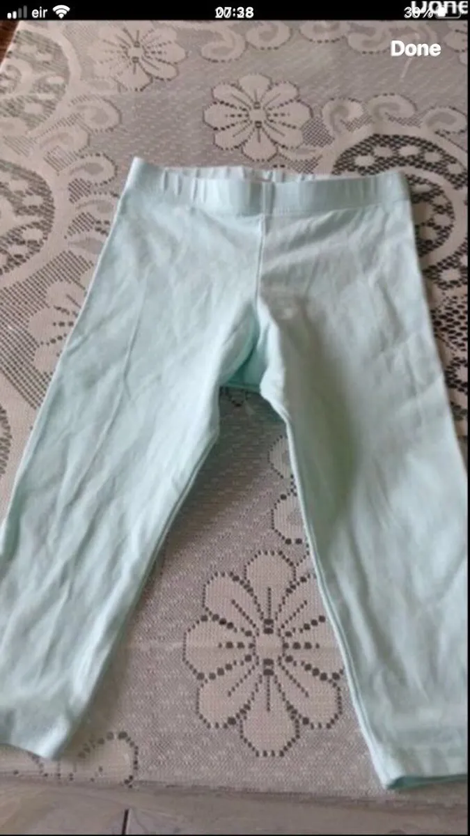 Girls never worn legging 9/12 mths €2 - Image 2