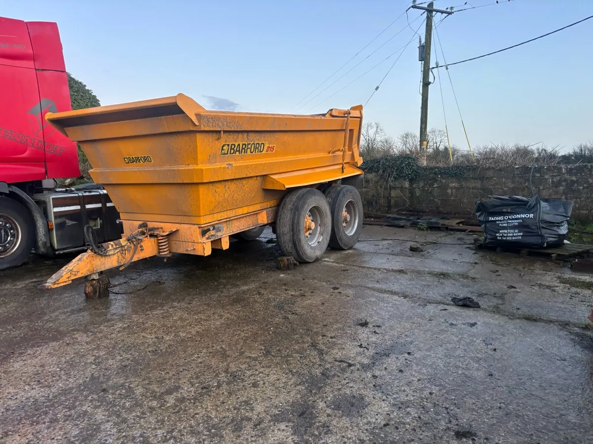 Barford 15 ton dump trailer - Image 1