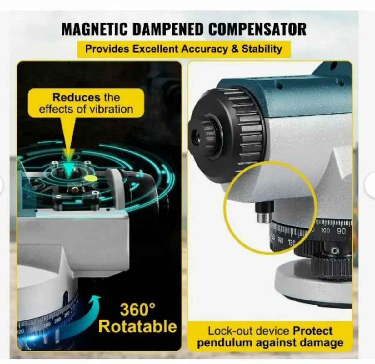 Automatic Optical Level, 26X, 40 mm - Image 4