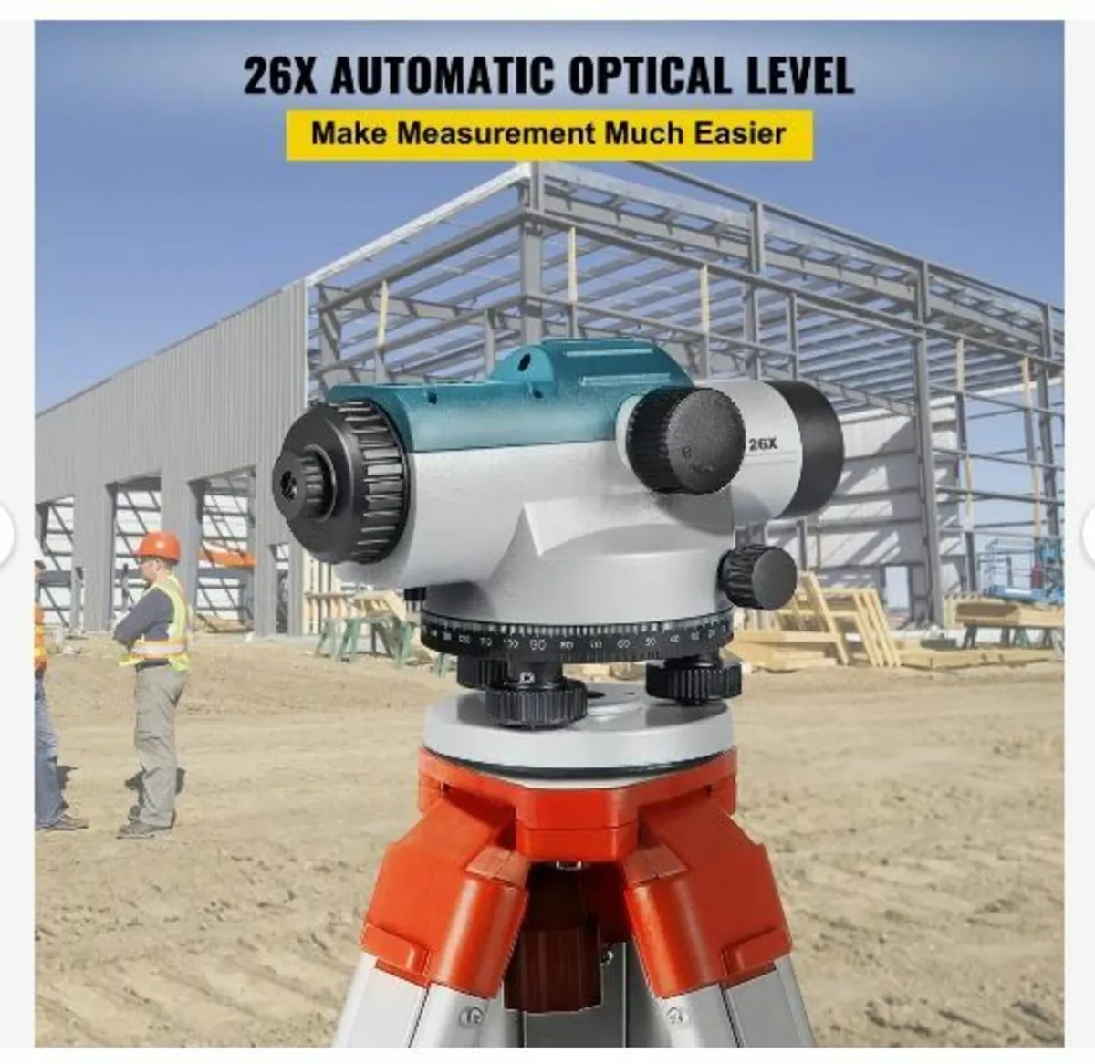 Automatic Optical Level, 26X, 40 mm - Image 2