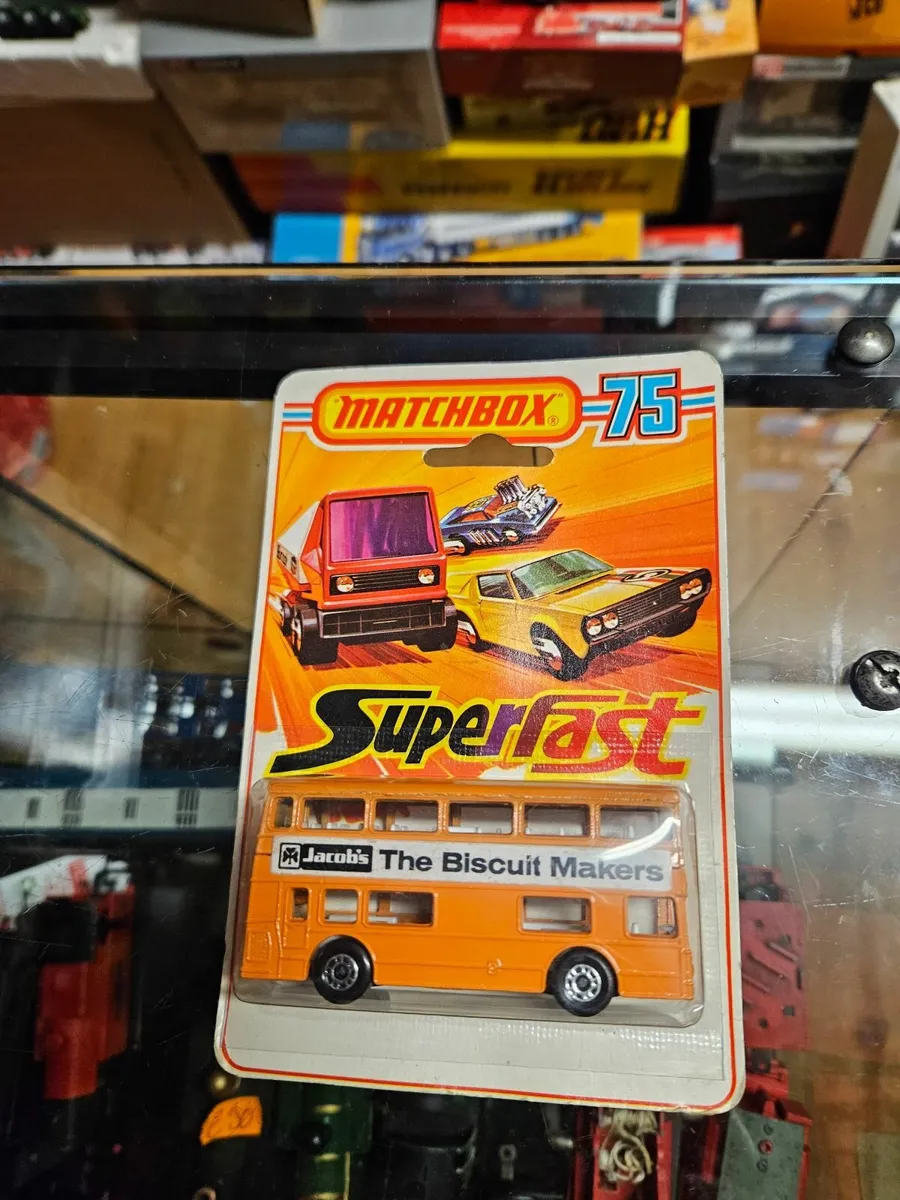 Matchbox Superfast Double Decker Jacobs Biscuits
