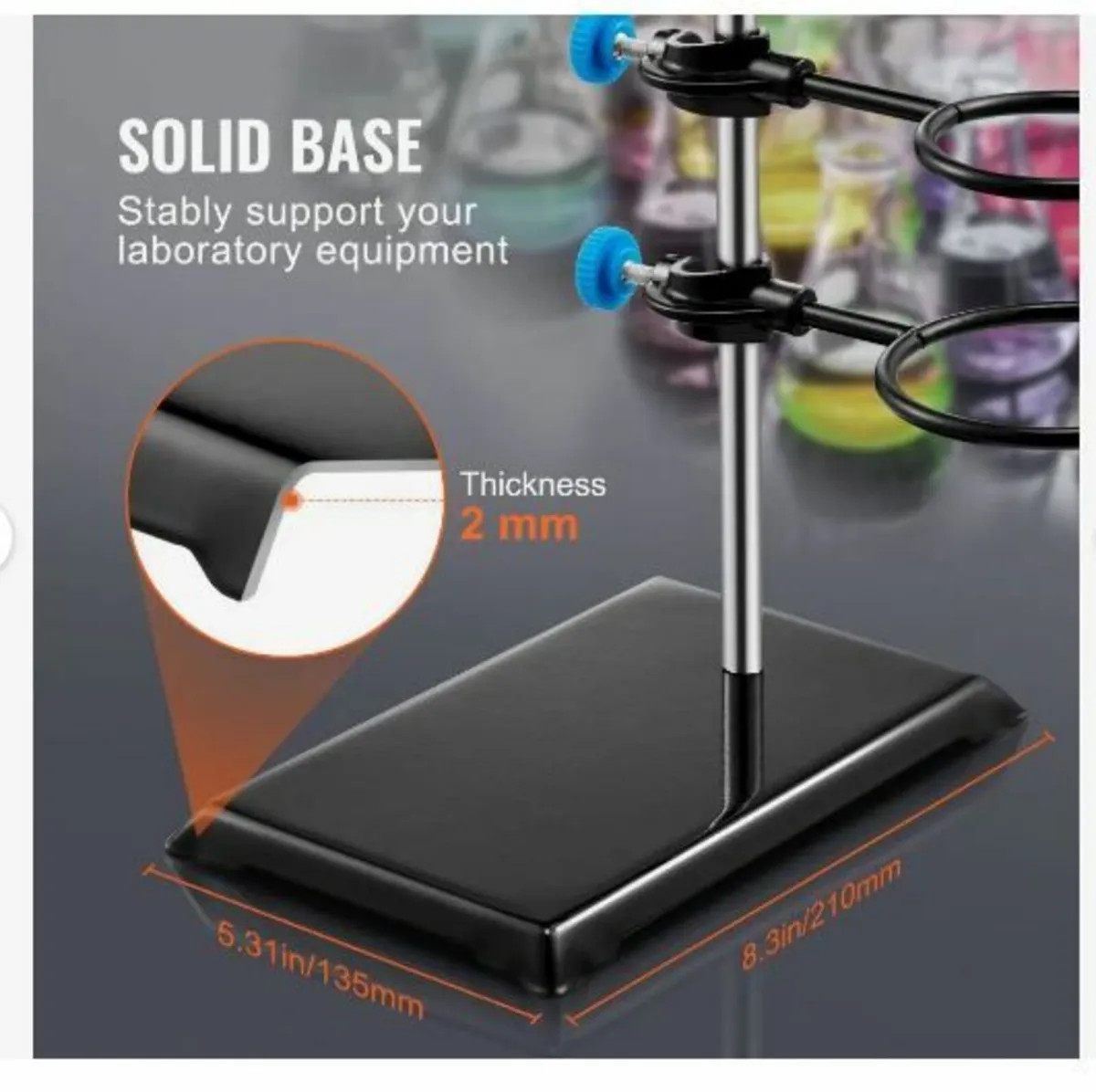 Lab Stand Support, Laboratory Retort Support Stand - Image 3
