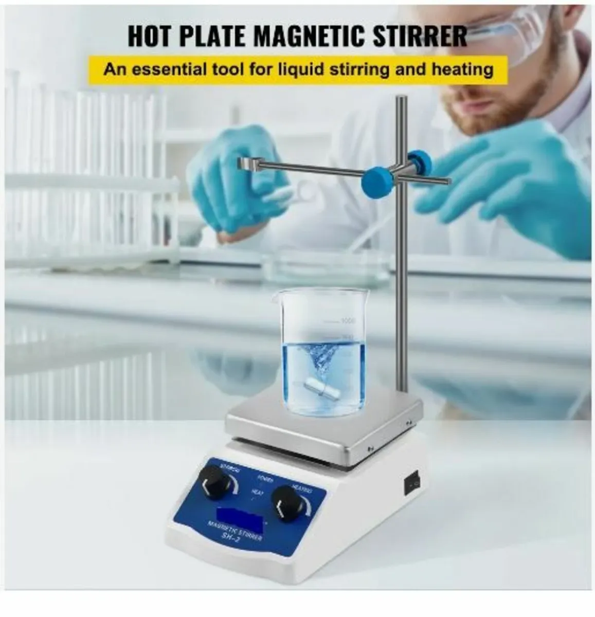 SH-2 Magnetic Stirrer Laboratory Magnetic - Image 2